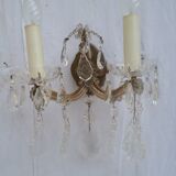 Pair of stamped wall light