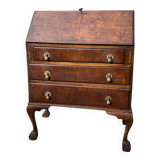 Bureau de pente Scriban en acajou époque fin XIXe Made in England
