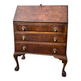 Mahogany Scriban desk, late 19th century, Made in England
