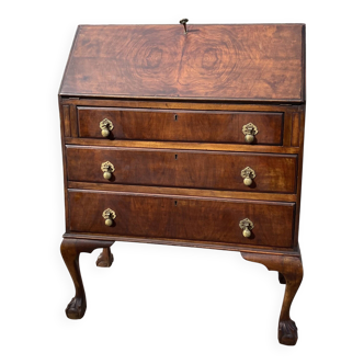Mahogany Scriban desk, late 19th century, Made in England