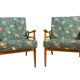 Pair of modern mid-century lounge chairs, Czechoslovakia, 1960s