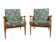 Pair of modern mid-century lounge chairs, Czechoslovakia, 1960s