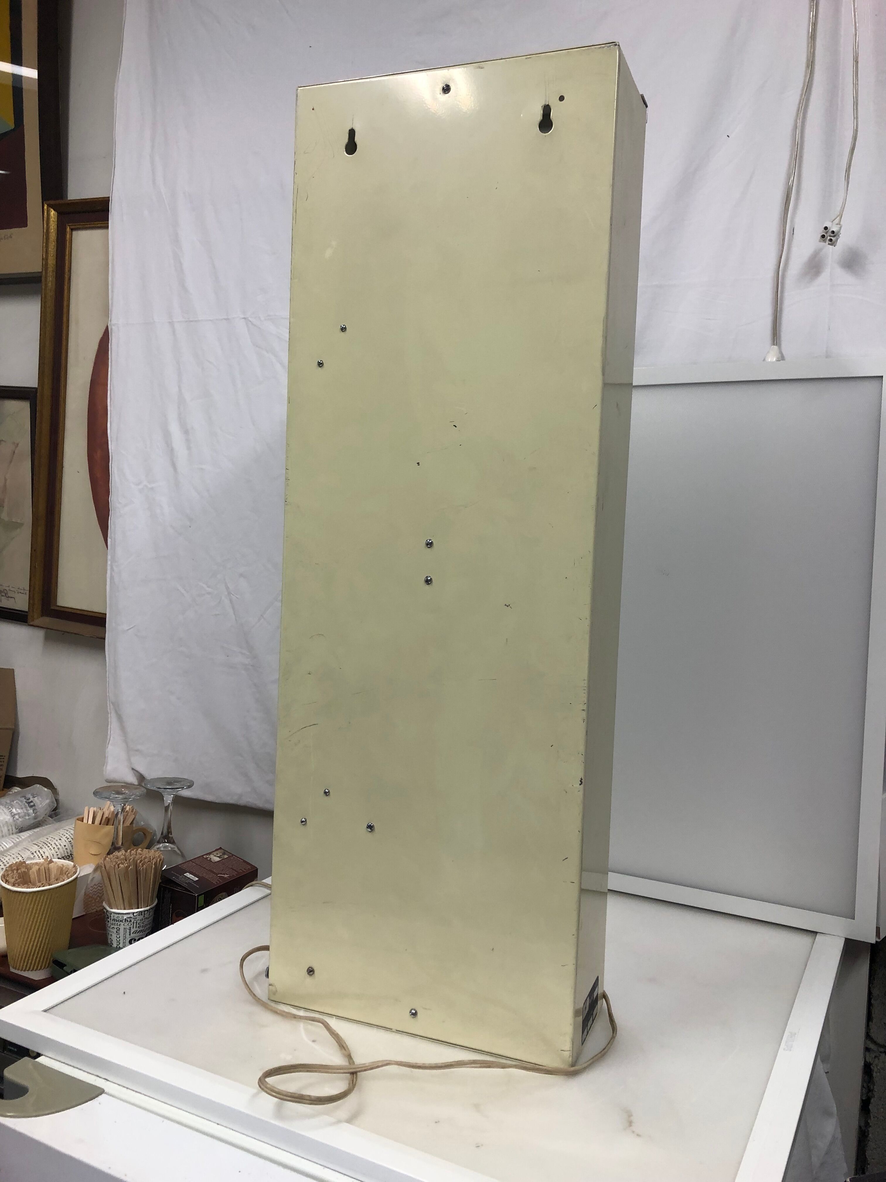 Vintage 1960 ophthalmic test lamp