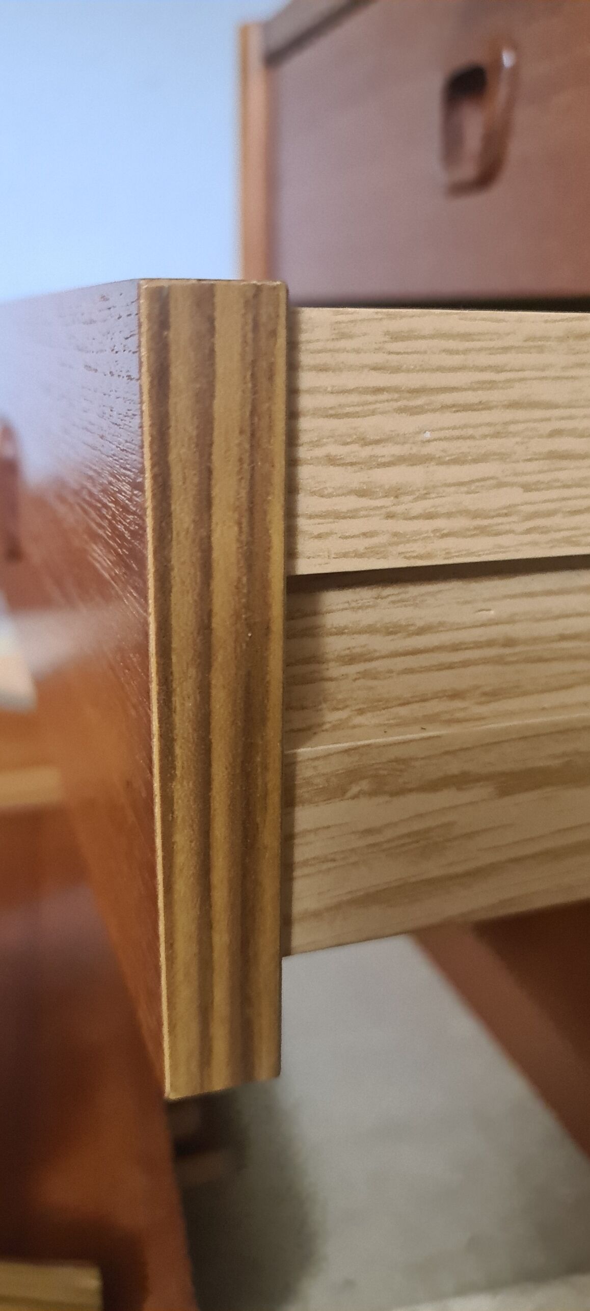 Vintage sideboard and shelving system