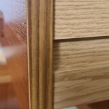 vintage sideboard and shelving system