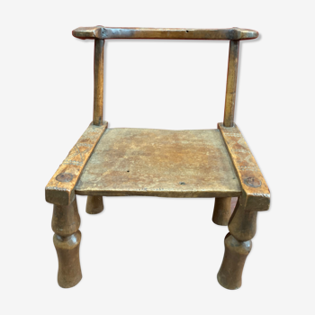 Former Baoulé wooden chair, Ivory Coast