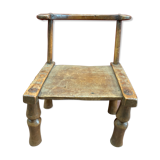 Former Baoulé wooden chair, Ivory Coast
