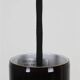 Set of 2 Holmegaard / Michael Bang 'Mini P&T' pendant lamps / handmade glass / red / black / 1970s