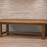 Large dining table in elm - chic country style