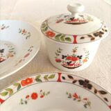 Art Deco Saucière - in Limoges-Giraud porcelain. 1930