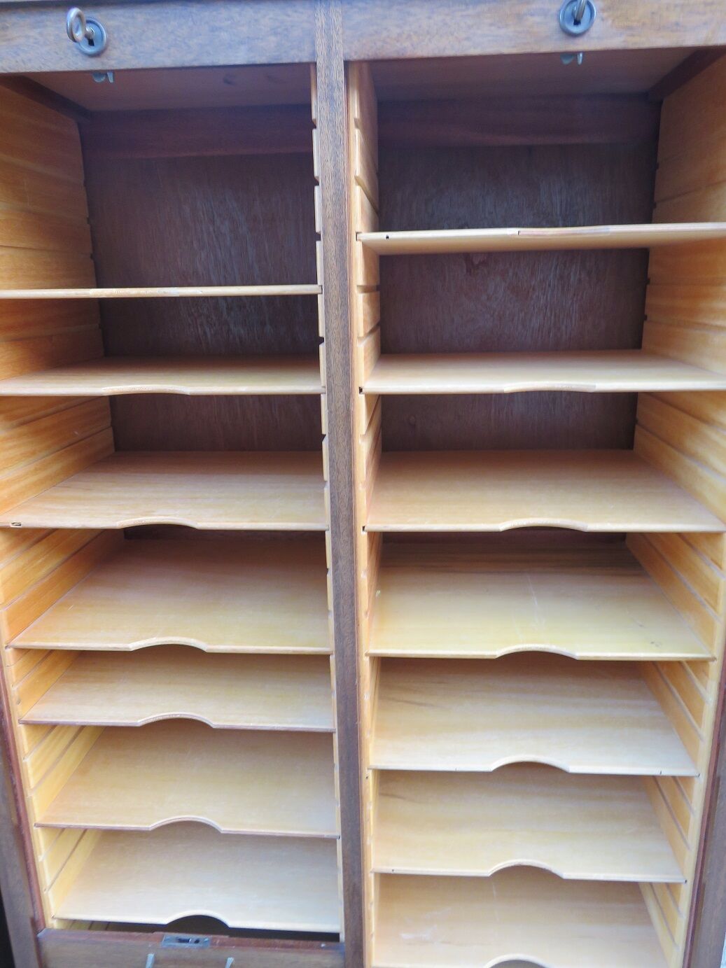 Pair of curtain burwood 50s binders