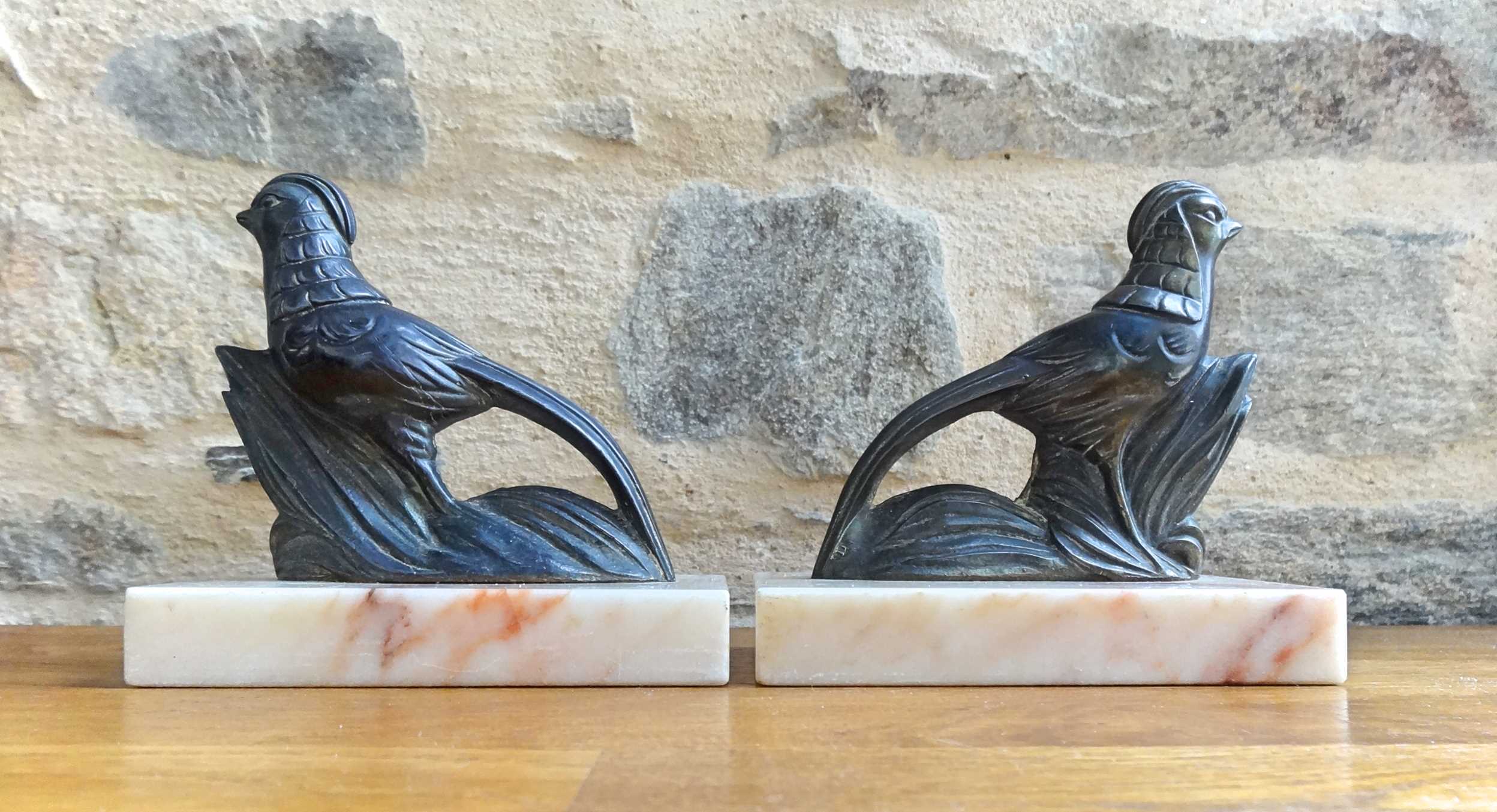 Greenhouse art deco books "birds" marble and regulates