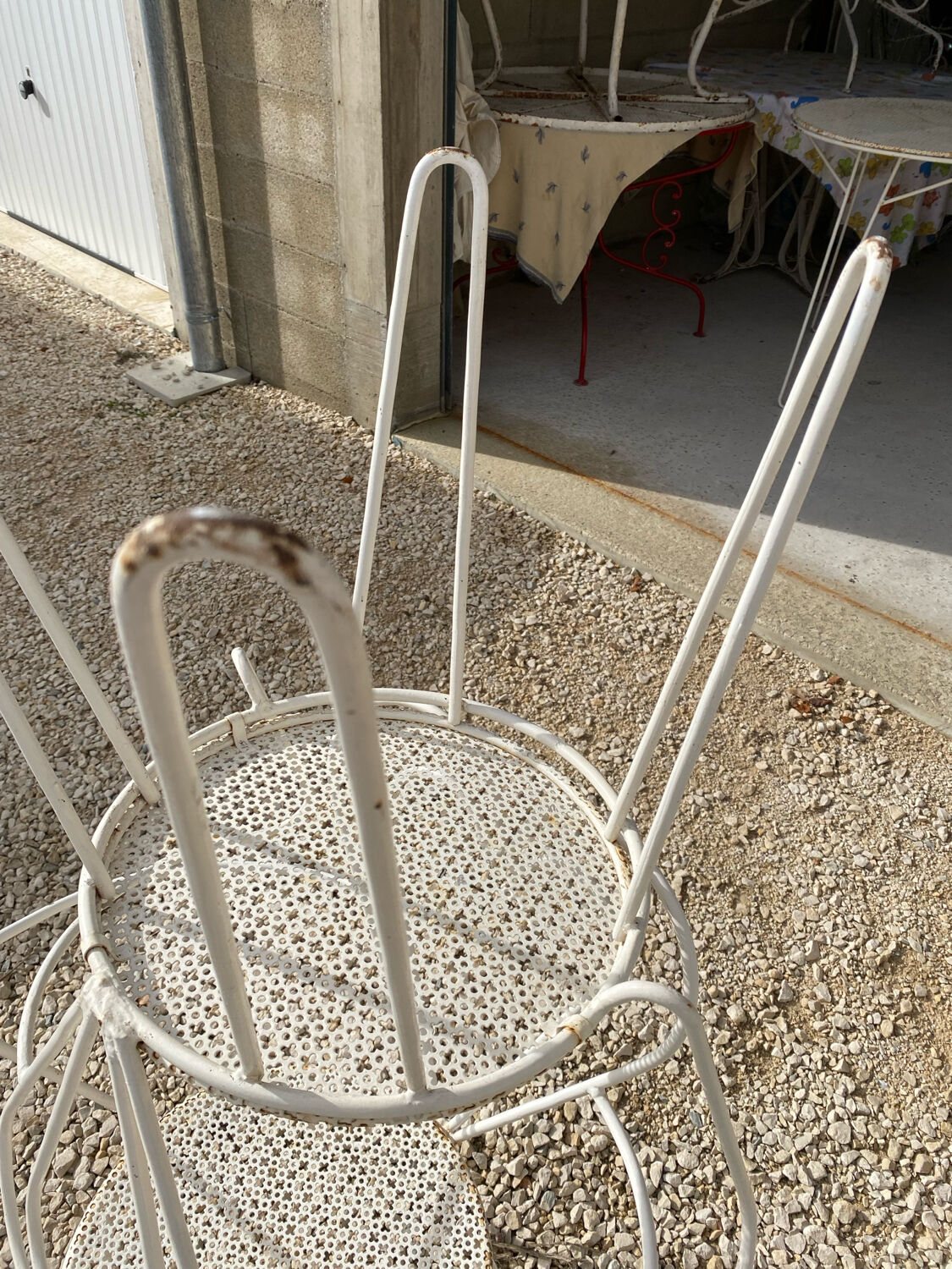 Mathieu Matégot garden furniture - 1954