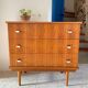Vintage design geometric chest