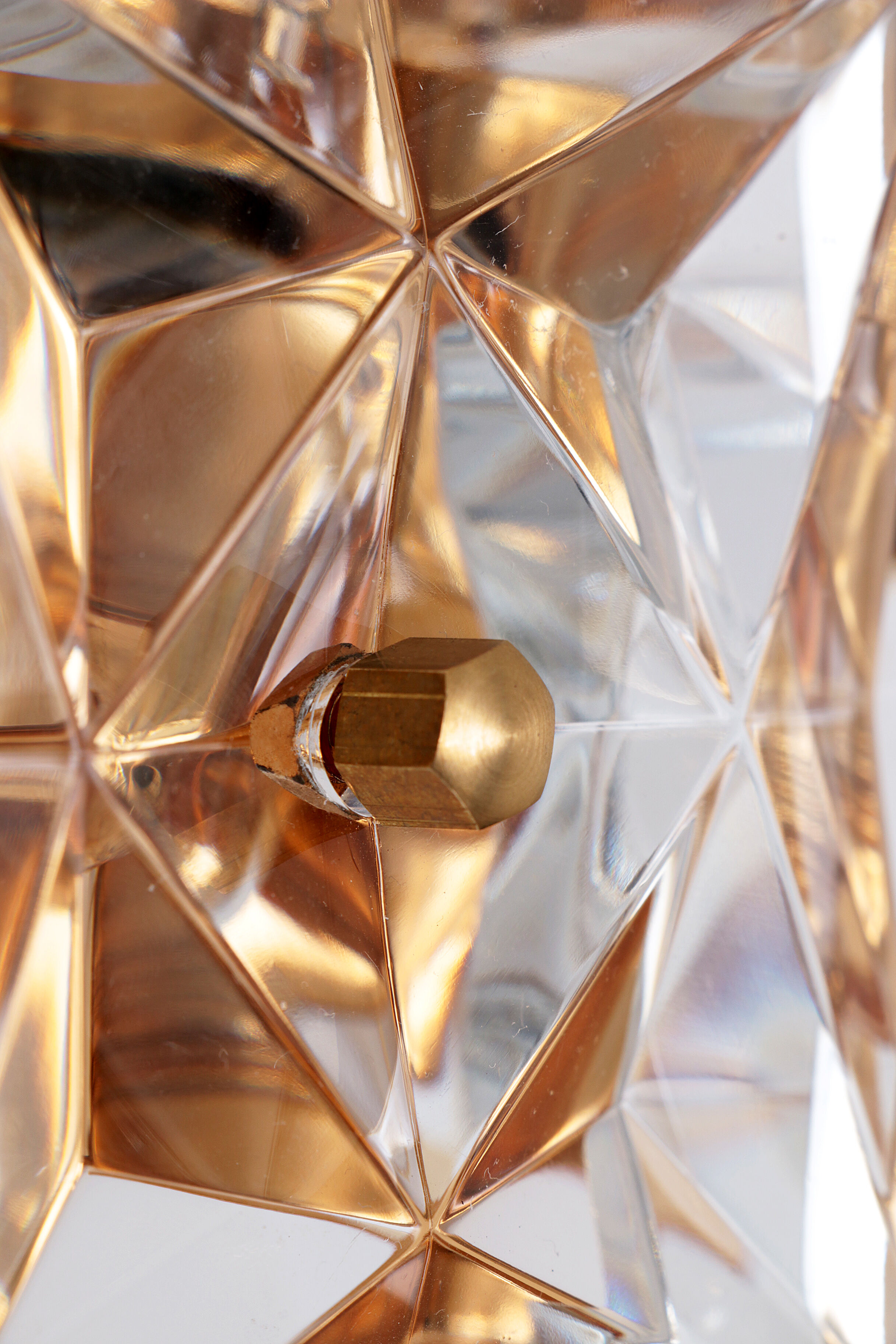 Kinkeldey wall lamp Gold-Plated Germany 1970