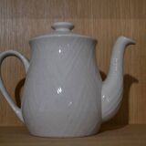 Flower teapot, handmade decoration.