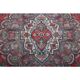 1970s Vintage Persian Handmade Wool Red Oversized Rug 297x378