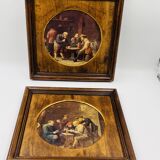 Reproduction duo by David Teniers