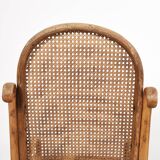 Rocking chair, curved wood