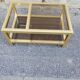Table basse vintage 2 plateaux