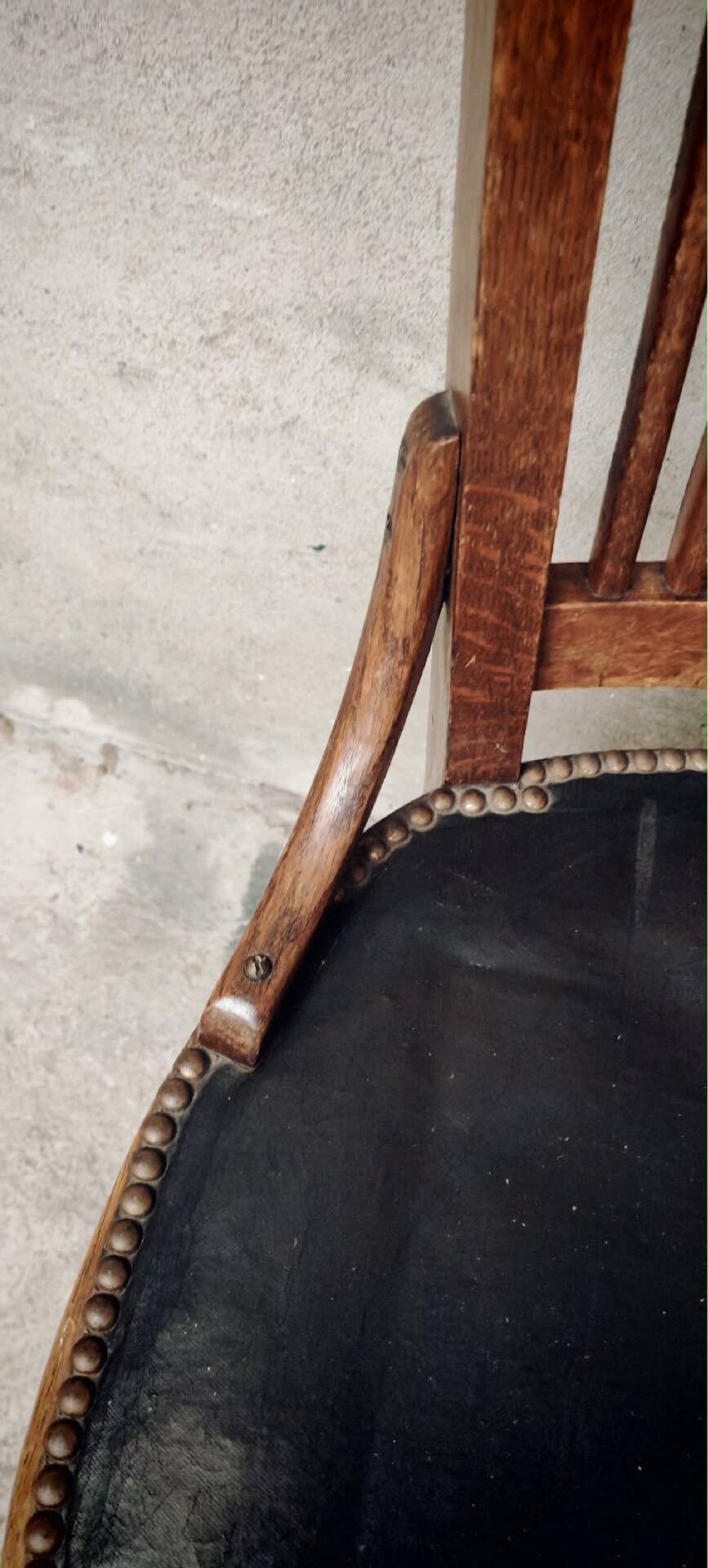 Antique writer's chair