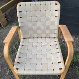 4 Alvar Aalto model 45 armchairs