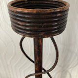 Plant holder in wicker vintage