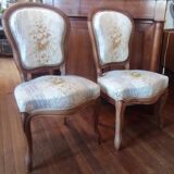 Paire de chaises style Louis XV