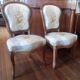 Pair of Louis XV style chairs