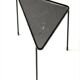 Mathieu mategot (1910-2001) table basse en métal laqué noir  - table triangle