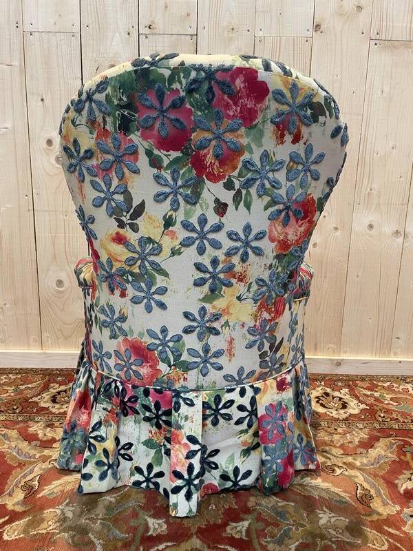 Napoleon III toad armchair