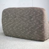 Space age sofa. Foam and fabrics. Circa 1970