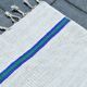 Turkish Vintage Minimalit Striped Kilim Rug, Handmade Oushak Wool Carpet
