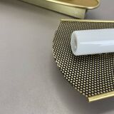 Set of 2 large 37 cm honeycomb theatre wall light elements, Germany, 1950