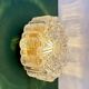 Vintage glass moulded globe wall/ceiling light.