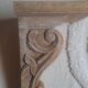 Applique, console bois