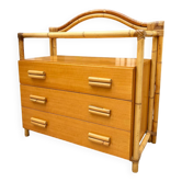 Bamboo chest of drawers