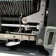 typewriter Olympia metal large cart A3 years 60