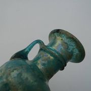 Miniature vase Scavo Seguso Vetri d'Arte iridescent glass Murano 1950