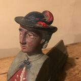 Pair of fireplace andirons