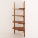 Meuble d'angle mural italien du milieu du siècle, années 1970