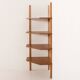 Italian mid-century corner wall unit, 1970s