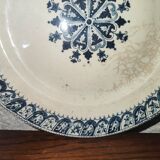 Assiette ancienne Henri II Terre de ferre salins