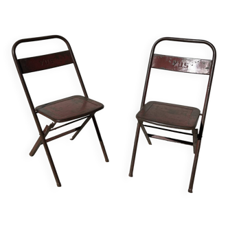 Metal industrial chairs