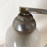 Art deco night light with marble base