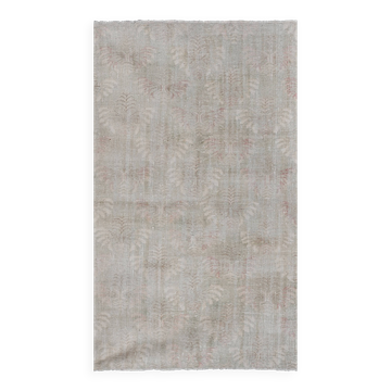 Vintage Turkish Oushak Rug Handwoven 140x222 cm