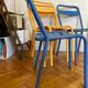 Set of 5 Tolix chairs