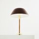 Lisa Johansson-Pape senator lamp brass and leather 1950
