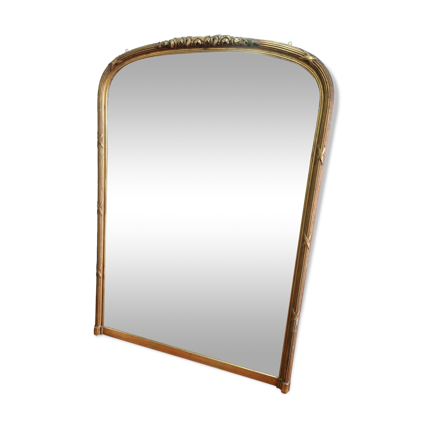Gilded mirror Louis XVI style - 128x88cm
