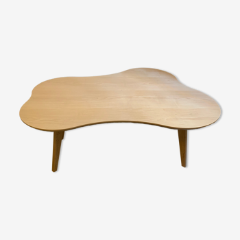 Wooden coffee table by Jens Risom for Knoll